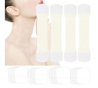 Adhésif Redesseur Cou | Bandage Liftant Cou Invisible | Patchs Fermeté Visage Raffermissant Peau Double Menton | Soin Beauté Femmes Filles