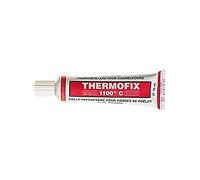 Adhésif réfractaire Thermofix résistant à 1100 °C. Tube de 115 g/70 ml.