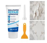 Adhésif Réparation Joint Peint 30 ml Pâte adhésive portative extra-forte | Colle Réparation Peint Pour salon, salle à manger, couloir, escalier, entrée,