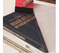 d-c-fix film adhésif transparent transparent brillant - protection universelle pour livres fenêtre meuble table - couvre papier rouleau autocollant 45 cm x 2 m