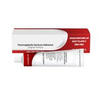 Adhésif Souple Pour Prothèses Dentaires En Thermoplastique 28g | Crème Adhésive Prothèse Prise Anti Glisse Technologie Adhésion Avancée Expérience Confortable Pas Inconfort Irritation Adultes Famille