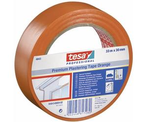 Adhesif special Batiment 4843 33 m x 75 mm orange Tesa