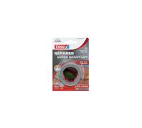 tesa Premium réparation toilé – super résistant – 2,75 m x 37 mm – Gris