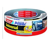 tesa Ruban adhésif toilé Extra Power 56389-00000-11 argent 50 m x 50 mm caoutchouc 1 pc