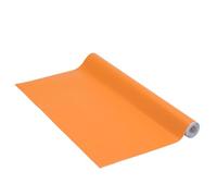 Papier adhésif | Abricot | Unimat Orange Abricot, 67,5cm x 2m | Film Autocollant pour Meuble et Cuisine, Film décoratif, Papier Peint | PVC sans phtalates | Fabriqué en UE