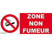 Adhésif "ZONE NON FUMEUR"