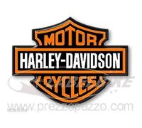Adhésifs Résine 3D Logo Armoirie Pour Réservoir Moto Harley Davidson Custom 95x70