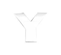 Adhesive Alphabet - Letter Stickers 3D Dustproof Car Bumper Decals | Waterproof Vehicle Decoration Set Strong Bond Vinyl Design for Car Auto, Trucks, Motorcycles, or Custom Styling