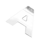 Adhesive Alphabet - Letter Stickers 3D Dustproof Car Bumper Decals | Waterproof Vehicle Decoration Set Strong Bond Vinyl Design for Car Auto, Trucks, Motorcycles, or Custom Styling