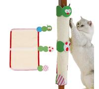 Adhesive Cat Scratch Mat, Sticky Anti-Scratch Pad, Kitten Scratcher Board, Climbing Carpet Protector, Furniture Guard for Sofas, Doors, Walls, Indoor Cat Training, 21.26x20.08 inch