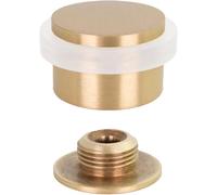 Adhesive Door StopØ28x20mmBrass Matt FinishWhite RubberDouble Fixing,Screws Included100% FunctionalMod. I-103bdual