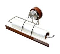 Adhesive Kitchen Paper Towel Holder - 28.5x10x13.6cm Cabinet | Iron | Under Cabinet Self Adhesive Iron Roll Dispenser For One Hand Tear Wrap, Cleaning Cloths & Kitchen Towels