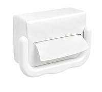 Adhesive No Drill Rack, Napkin Dispenser Holder, Wall Mounted Tissue Box Cover, Under Cabinet Storage Shelf, Space Saving Organising Bracket for Wet Wipes Toilet Kitchen RV