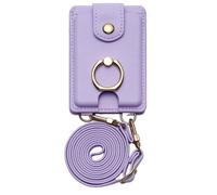Adhesive Phone Wallet, Multifunctional Waterproof, 2 Slots Adjustable Stand | Stick on Phone Cases Multifunctional Fits All Smartphones, Mobile Phones, Cell Phones for Travel, Work, Daily Life