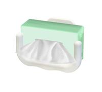 Adhesive Tissue Holder - Washroom Vanity Unit, Compact Balcony Fixture, Dormitory Neatness Tool, Multipurpose Paper Rack | Installation Friendly Mount, Cleaning Item for Apartment Organization