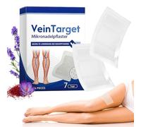 Adhesive Vein Patch - 4 Piece Circulation Relief, Patch for Leg Comfort Support Design with Skin Friendly Material for Daily Wear Durable Medical Grade Adhesive for Secure Hold Vein Care