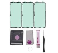 Adhesivo de la cubierta de la puerta de la batería trasera apto Para S21 FE, kit de reparación adhesivo de la Etiqueta de la cubierta trasera Del teléfono Con herramientas