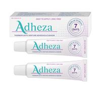 Adheza Dental Adhesive, Thermoplastic Denture Adhesive, Adheza Thermoplastic Dental , Denture Fixative, For Daily Women Men Adults (2PCS)