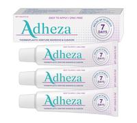 Adheza Dental Adhesive, Thermoplastic Denture Adhesive, Adheza Thermoplastic Dental , Denture Fixative, For Daily Women Men Adults (3PCS)