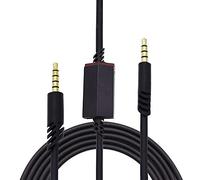 Adhiper A40 Câble de rechange ligne audio avec fonction muet, pour Astro A10/A40/A50, fonctionne également avec écouteurs de jeu A40 TR, manette Xbox One, PS4 Gozahad (2 m)