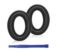 Adhiper Compatible avec les écouteurs sans fil Accentum/Accentum Plus de Sennheiser et est fabriqué en cuir synthétique souple et en mousse à mémoire de forme ; pour une expérience d'écoute agréable