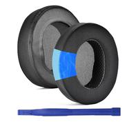 Adhiper Coussinets de Rechange compatibles avec Les Casques Audio-Technica ATH M50X / M40X / M30X Steelseries Arctis 5/7/9/Pro Cloud 2/Flight/Stinger Stealth 420X/500, Sony MDR-7506/V6/V7 (Noir/Gel)