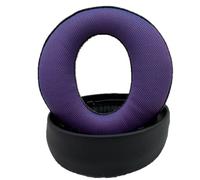 Adhiper Coussinets de rechange, pour casque Sony PS5 Pulse 3D, en maille respirante et mousse à mémoire de forme, violettes