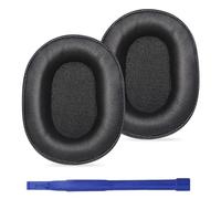 Adhiper Coussinets M50X compatibles avec les casques Audio-Technica ATH M50X / M50xBT2 / M40X / M30X / M20X / M10X / MSR7 / SX1 / ATH-ANC9 (noir)