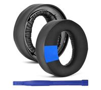 Adhiper Coussinets PS5, Coussinets en Gel de Refroidissement Compatibles avec Le Casque sans Fil Sony PlayStation 5 Pulse PS5 3D, Coussinets avec Mousse d'Isolation Phonique (Noir)