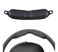 Adhiper Hesh Evo - Coussinet de bandeau pour casque Skullcandy Hesh 3 EVO Crusher3.0, en cuir protéiné, confortable et doux, coussin de rechange pour bandeau (noir)