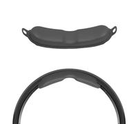 Adhiper Hesh3 - Coussinet de bandeau pour casque Skullcandy Hesh 3 EVO Crusher3.0, en cuir protéiné, confortable et doux, Hesh3.0 - Coussin de rechange pour bandeau (gris)