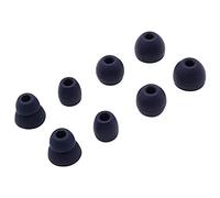 Adhiper Lot de 4 Paires de Bouchons d'oreille de Rechange en Silicone pour écouteurs Powerbeats Pro (Bleu foncé)