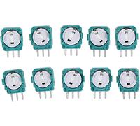 ADHITVJLQ Micro-interrupteurs 10 pc 3D analogique Joystick potentiomètre capteur Module résistances d'axe for contrôleur PS4 Remplacement de Micro-Interrupteur