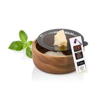 AdHoc CutnServe Râpe fine à fromage avec récipient, noir