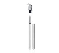 AdHoc Ensemble bec verseur et bâton de refroidissement, bec verseur anti-goutte et bouchon avec bâton refroidisseur de vin, servir du vin frais, du champagne,