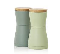 AdHoc MP125 Set Pfeffer- und Salzmühle Twin, CeraCut® Keramik Mahlwerk, black&grey