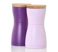 AdHoc MP125 Set Pfeffer- und Salzmühle Twin, CeraCut® Keramik Mahlwerk, black&grey