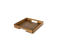 ADHOC Plateau de service SERVE 40xx40cm acacia / noyer marron