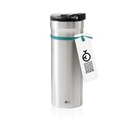 AdHoc Pulse Mug isotherme 500 ml - Tasse à emporter en acier inoxydable avec isolation sous vide - Tasse à café anti-fuite garde au chaud pendant 10 heures et au froid pendant 12 heures