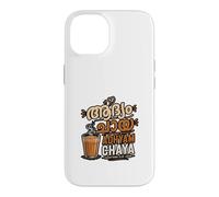 Adhyam Chaya Malayalam Thé Lover Kerala Typographie Coque pour iPhone 14