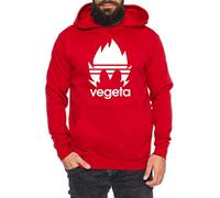 Adi Goku - Sweat à Capuche pour Homme Son Ruffy Luffy Naruto Saitama One Dragon Master Goku Ball Vegeta Turtle Roshi Piece Golds DB, Farbe2:Rouge, Größe2:X-Large