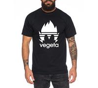 Adi Vegeta T-Shirt pour Homme One Goku Dragon Master Son Ball Vegeta Turtle Roshi Piece Golds DB, Farbe2:Schwarz;Größe2:3XL