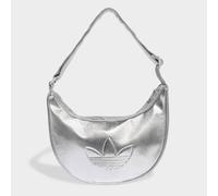 Adidas Sac à main Adicolor Half Crescent PU métallique Argenté Taille Unique