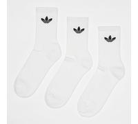 Chaussettes rembourrées Trefoil (3 paires) White 37-39