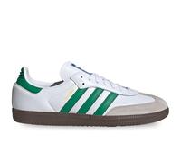 adidas 19000, Chaussures de Sport Samba Unisexe-Adulte, Blanc Vert Gris, 46 EU