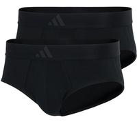 Adidas 2 Pack Brief Mens Noir Large Male
