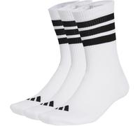 adidas - 3-Stripes Essential Concept Crew 3-Pack - Chaussettes multifonctions - EU 43-45 - white / black / black