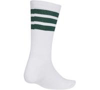 Adidas 3-Pack Crew Socks Adults Blanc/Vert 3S S 4.5-5.5 Unisex