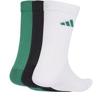 Adidas 3-Pack Crew Socks Adults Vert/Jaune Br S 4.5-5.5 Unisex