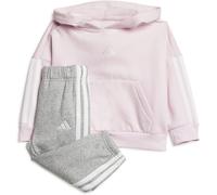 ADIDAS SPORTSWEAR Survêtement 'Essentials' gris chiné / rose, Taille 92